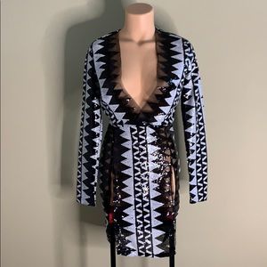 Sequin Little “Black” Dress